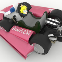 Mario Kart Joy Con Controllers - #Nintendo Switch - Thumbnail 9