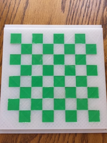 Portable Chess and Checker set 3D Print 138829
