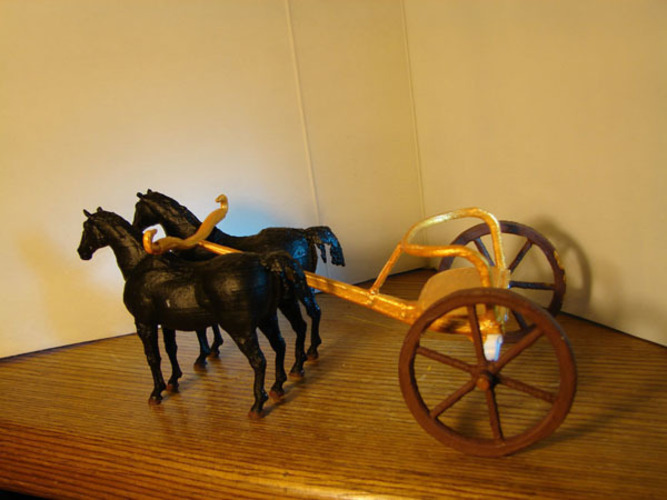 Egyptian Chariot 3D Print 138853