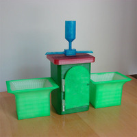 Desktop Planter/Allotment(British) with little shed - Thumbnail 2