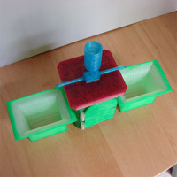 Desktop Planter/Allotment(British) with little shed - Thumbnail 3