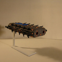 Small Battleship 3D Printing 138874