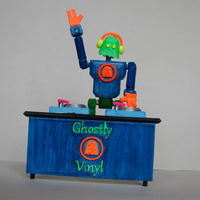 Ghostly Vinyl Challenge Robot DJ - Thumbnail 4