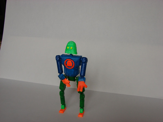 Ghostly Vinyl Challenge Robot DJ 3D Print 138917
