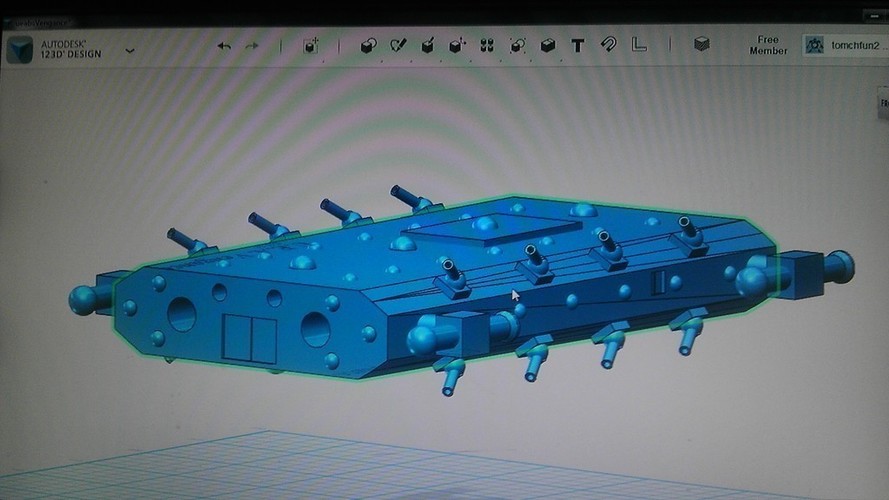 Battleship - space 3D Print 138960