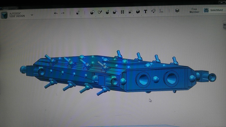 Battleship - space 3D Print 138961