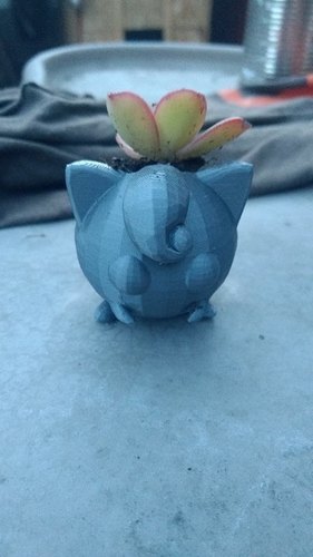 JIGGLYPUFF planter  3D Print 139038