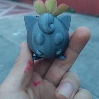 Small JIGGLYPUFF planter  3D Printing 139041