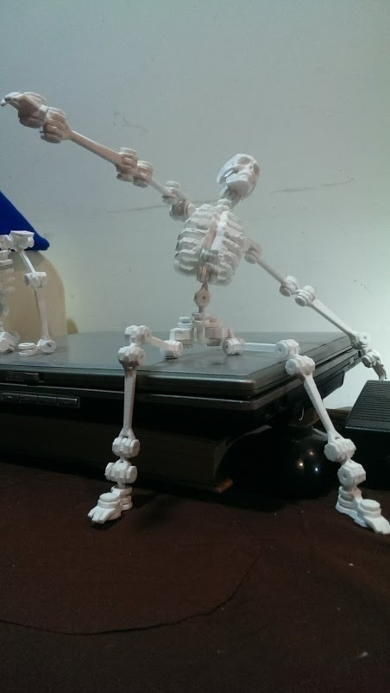 robot about the bone collector