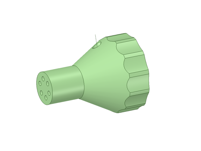 Bottle Caps Dispenser for Garden 3D Print 139074