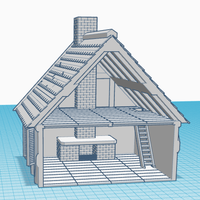 Simple Old House (Small Sized) - Thumbnail 2