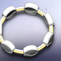 Small Bracelet-26 3D Printing 139107