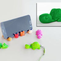 Small Tortoise Keychain / Smartphone Stand 3D Printing 139166