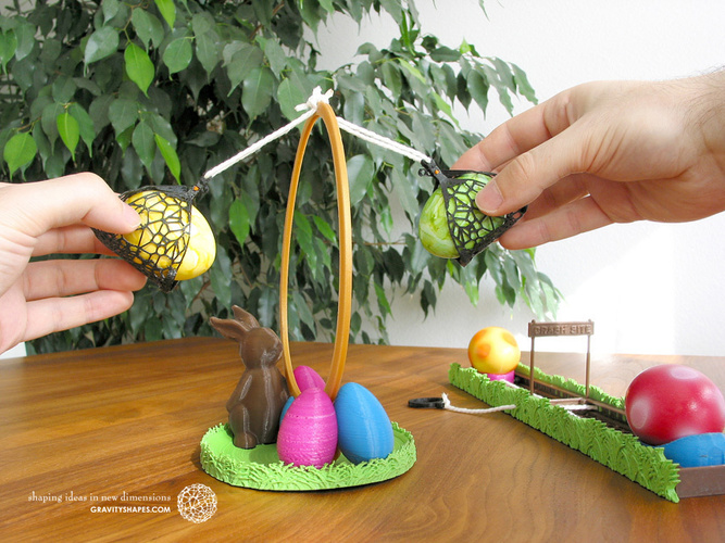 Easter Eggs Crasher: Swing