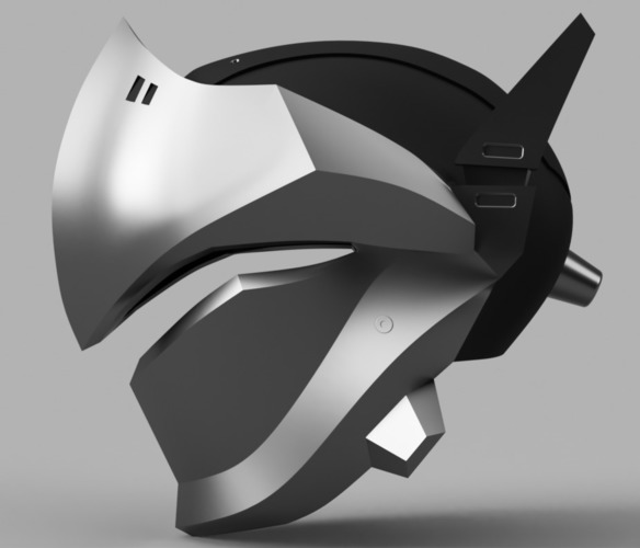 Genji Helmet (Overwatch) 3D Print 139239