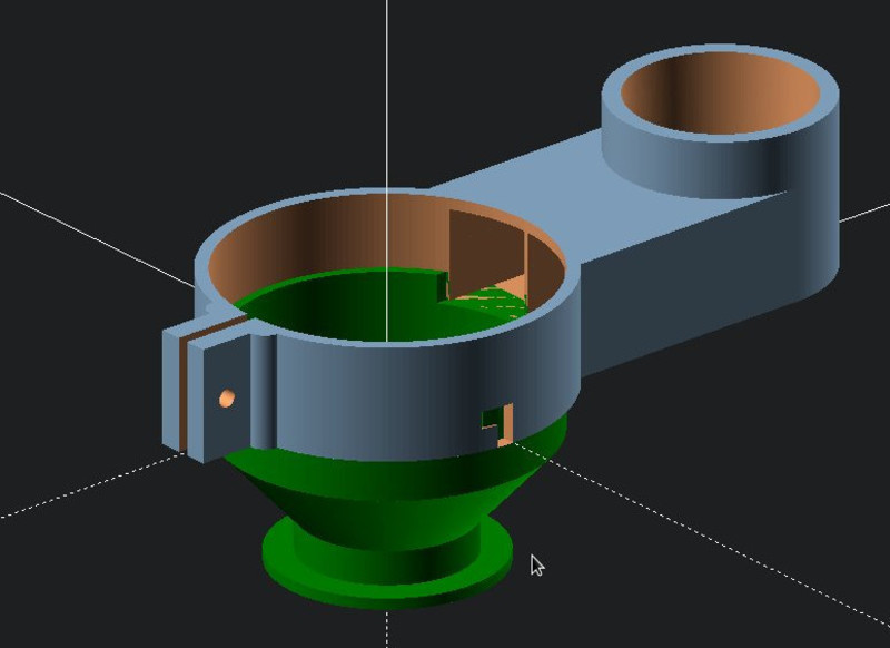 Dustboot for 57mm CNC spindle