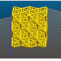 Wireframe 64 Tetrahedron Grid - Thumbnail 3