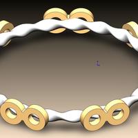 Small Bracelet-28 3D Printing 139393