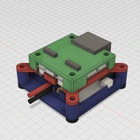 Quadcopter electronics stack mount (fc, power, rx) - Thumbnail 2