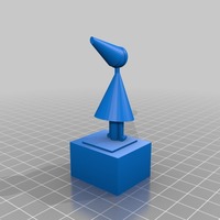 Small more printable silent princess 3D Printing 13948