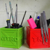 CRASH BANDICOOT PLANT POT CRATES - Thumbnail 2