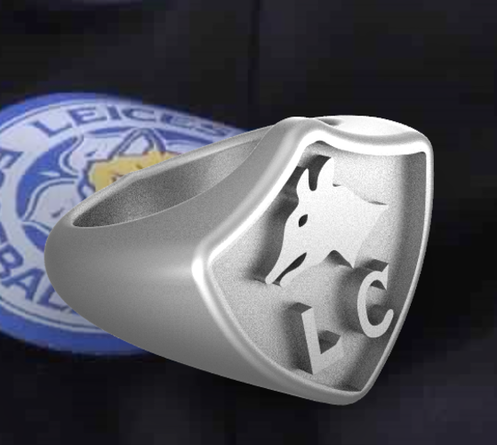 Leicester City Fan Ring 1949 3D Print 139541