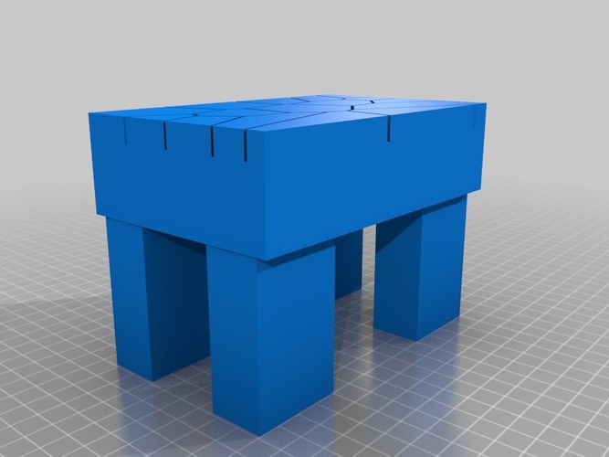 voronoi table 3D Print 13956