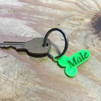 Small Mail Keychain 3D Printing 139618