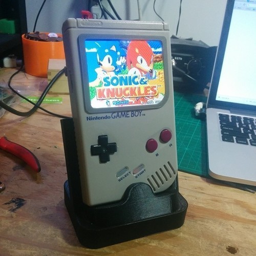 GameBoy DMG-01 Stand 3D Print 139620