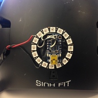 Helmet Light w/Adafruit Neopixil Ring  - Thumbnail 4