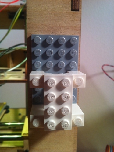 Thing-O-Matic + Sugru + Lego 3D Print 139661