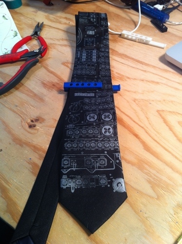 Tie Clip 3D Print 139665