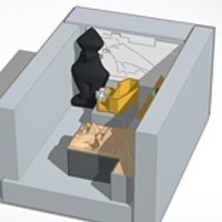 Small The Tomb of Somebody's  Mummy 3D Printing 13977