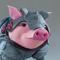 Sir Pigglesby (a most noble piggy bank) - Thumbnail 2