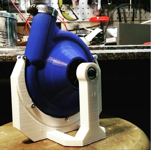 Turbo Charger Model [Working] 3D Print 139864