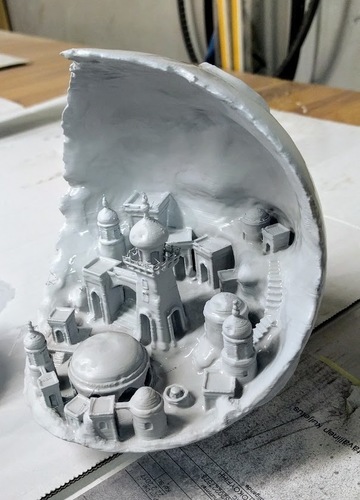 Moon city 3D Print 139887
