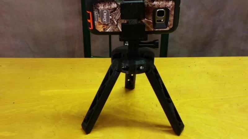 Adjustable Cell Phone GoPro Mount