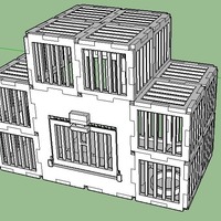 Small Bird cage modular 3D Printing 139907