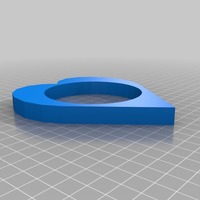 Small heart bracelet 3D Printing 13996