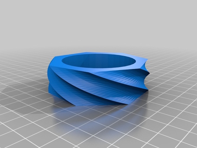 twisty bracelet 3D Print 14002
