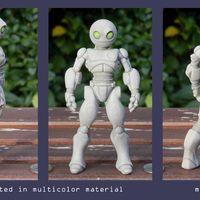 Small Retrobot 3D Printing 140022