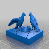 crows feeding - Thumbnail 2