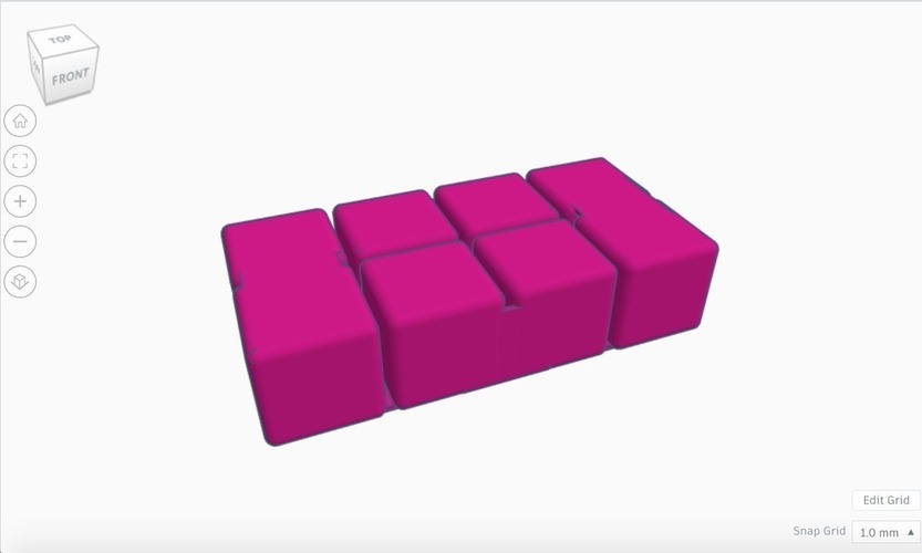 Fidget Cube Remix 3D Print 140061