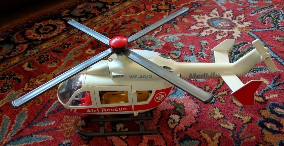 Playmobil Rescue Helicopter Tail Rotor