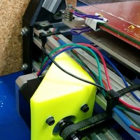 Small Y-Axis Motor Mount, improved 3D Printing 140115