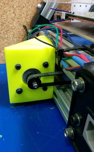 Y-Axis Motor Mount, improved 3D Print 140116