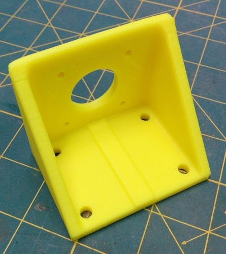 Y-Axis Motor Mount, improved 3D Print 140117