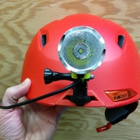 Magicshine LED headlamp mount for Giro Edit Helmet - Thumbnail 4