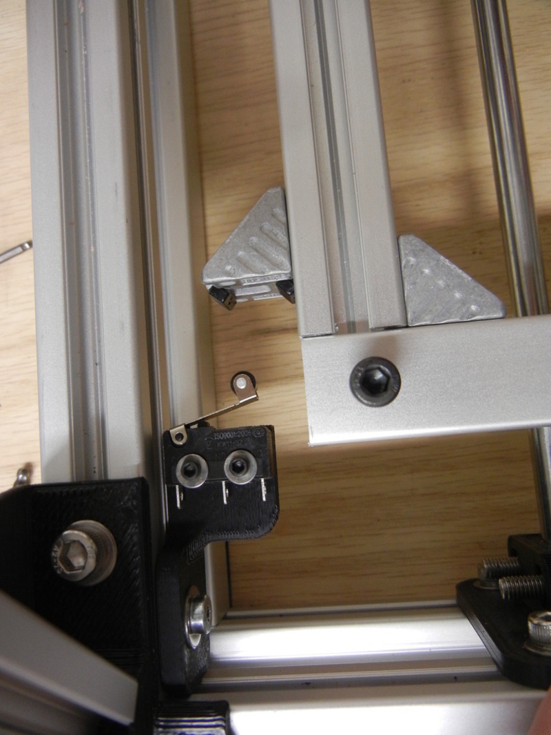 MendelMax Y-Axis stop mount