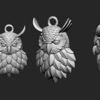 Owl - Pendant - Thumbnail 2